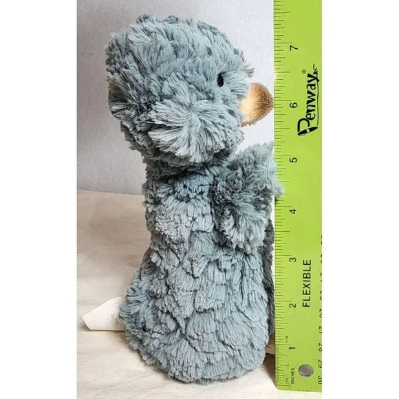 Mary Meyer Putty Duck Duckling Baby Plush Stuffed Animal Lovey 8 Inches Blue - Picture 3 of 6